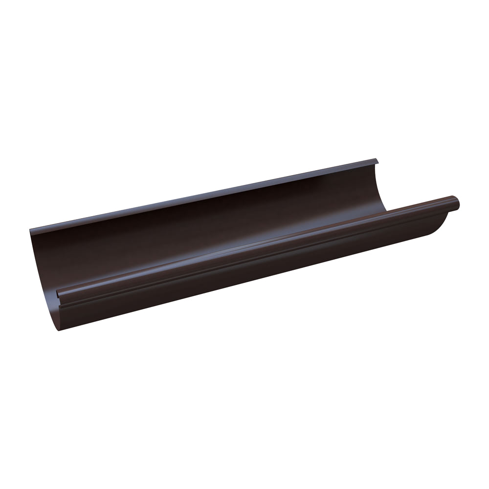 Желоб водосточный 3000 mm GLC Steel 125*90 RAL8017 Шоколадно-коричневый